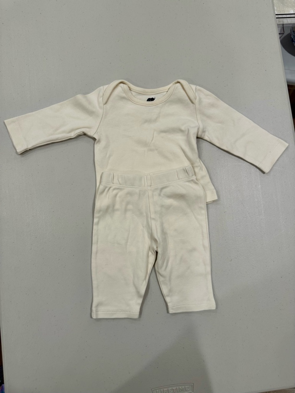 Monica + Andy Organic Cream Baby Coming Home Set
